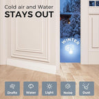 GroTheory 6 Pack Door Draft Stopper, Under Door Sweep - Image 2