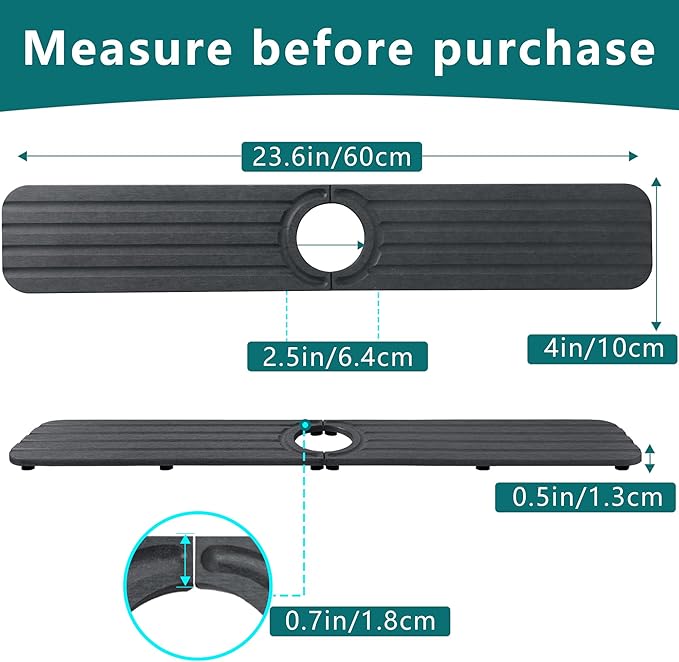 Faucet Mat for Kitchen Sink - Image 3