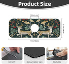 Christmas Kitchen sink faucet pad, strong water absorption, anti slip, very - Image 2