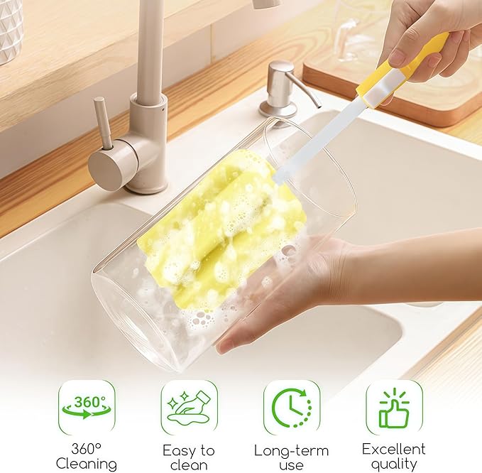 VASANA 3PCS Sponge Cleaning Brush - Image 4