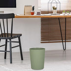 JiatuA Small Trash Can Plastic Wastebasket Round Garbage Container Bin - Image 6