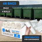 Reli. 95 Trash Bags Heavy Duty | 68 Trash Bags | Super Sizeable - Image 3