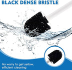 2 Pack Toilet Brush for Bathroom, Toilet Brush and Holder Set, Toilet Bowl Brush - Image 6