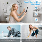 Crevice Cleaning Brush, Thin Hard Bristle Crevice Cleaning Tool Supplies - Image 6