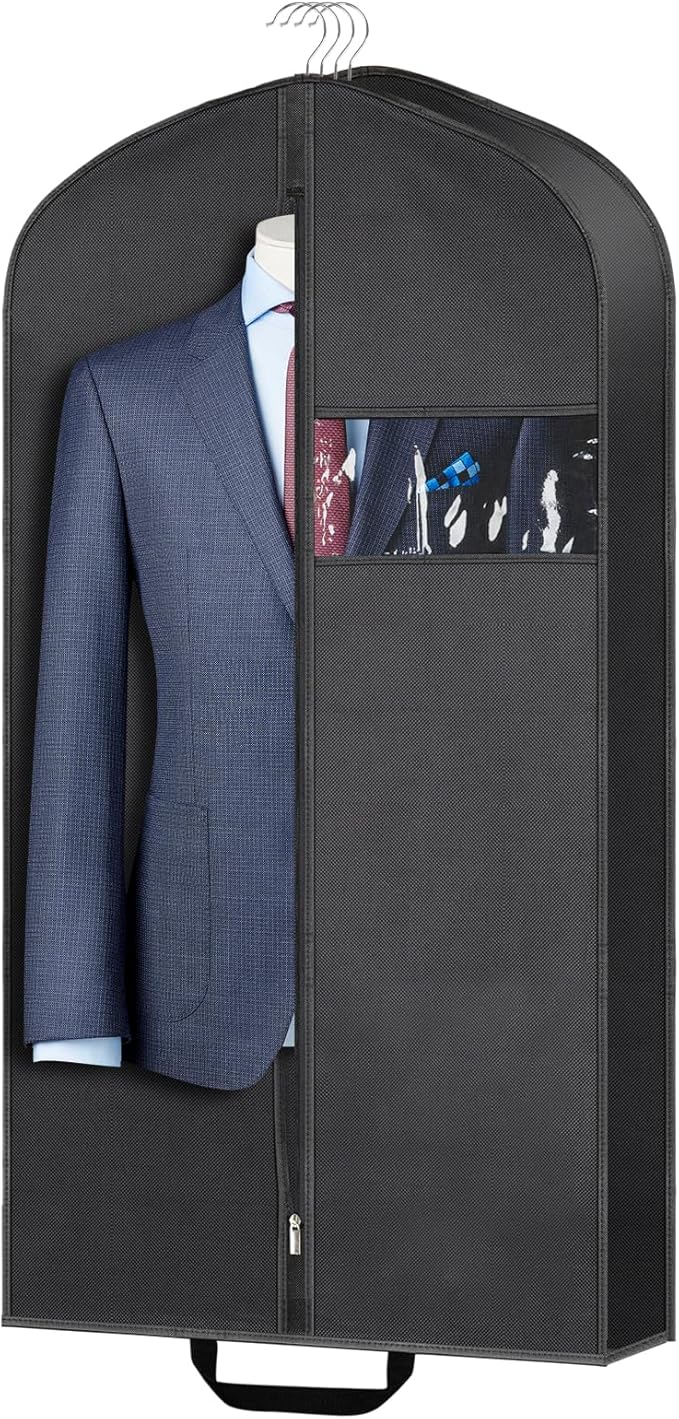43" Garment Bags for Hanging Clothes & Travel, Hanging Bags for Clothes Travel by KintKita