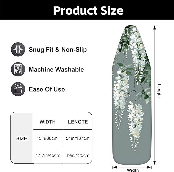 Ironing Board Cover for Crafting, Flat Decoration - Image 3