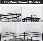 Lsnisni 4 Pack Shower Caddy Adhesive Replacement, Strong Adhesive Hooks - Image 7