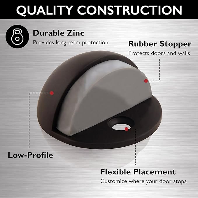Design House Dome Door Stop Wall Protectors - Image 5