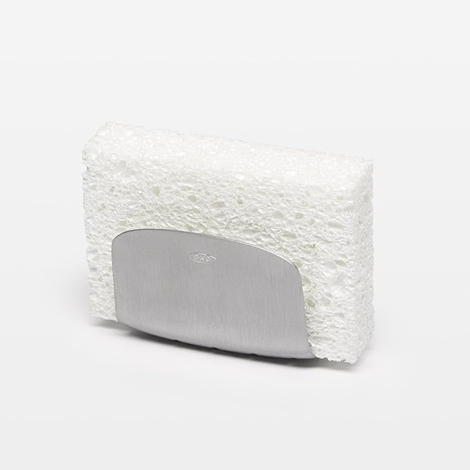 OXO Rust-Proof Aluminum Suction Sponge Holder - Image 5
