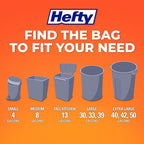 Hefty Small Trash Bags, Fabuloso Scent, 4 Gallon - Image 6