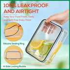 6 Pack Large Food Storage Containers - Image 4