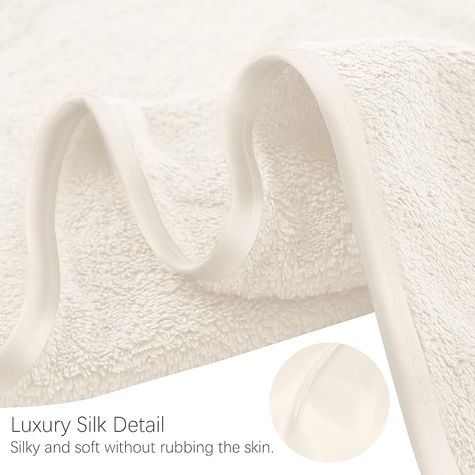 TENSTARS Silk Hemming Hand Towels - Image 6