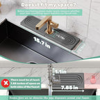 15.7'' Long Stone Faucet Mat for Kitchen Sink-Diatomite Quick Dry Kitchen Sink - Image 3
