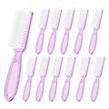 12 Pcs Handle Grip Cleaning Brushes, Hand Fingernail Nail Scrub Manicure Brush by SQULIGT