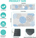 Dish Drying Mat for Kitchen Counter Matt, Super Absorbent Non-slip Rubber Backed - Image 2