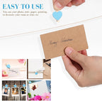 50pcs Mini Clothespins, Tiny Wooden Clips - Image 5
