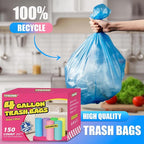 150 Count 4 Gallon Small Trash Bags - Image 6