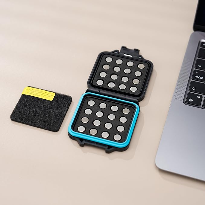 Size 312 13 10 LR41 Battery Case Holder Storage, Water-Resistant Anti-Shock - Image 9