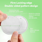 Boxed 100% Cotton Rounds for Face, Dual-Texture, Lint-Free Makeup Remover Pads - Image 5