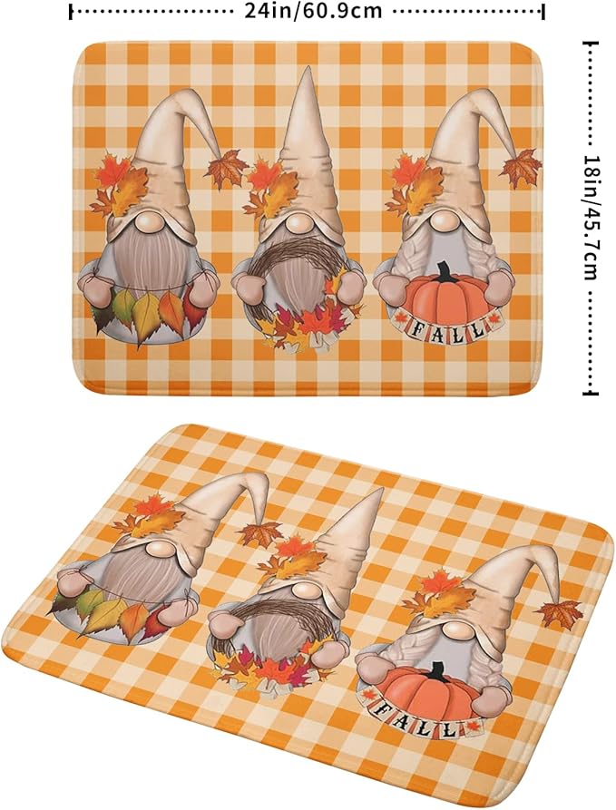 Giwawa Fall Gnome Dish Drying Mat - Image 2