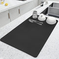 LOPNUR Kitchen Dish Drying Mat, Super Absorbent Dish Drying Pad, Diatomite by LOPNUR