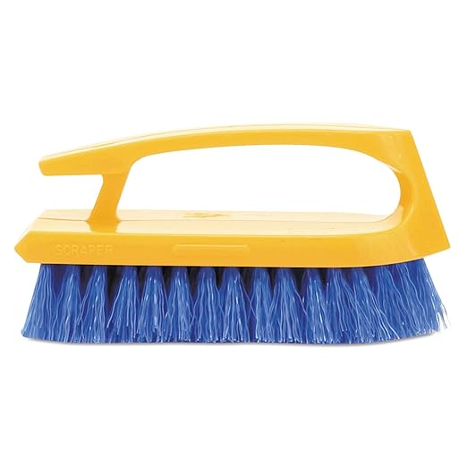 Rubbermaid Commercial Products Iron Handle Scrub Brush 6-inches Polypropylene by RubbermaidCommercialProducts