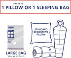 Hefty Vacuum Bags for Clothes 4 Pack, Space Saving Large Vacuum Storage Bags - Image 6