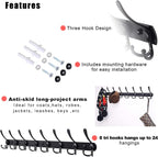 Dseap Coat Rack Wall Mount - Image 7