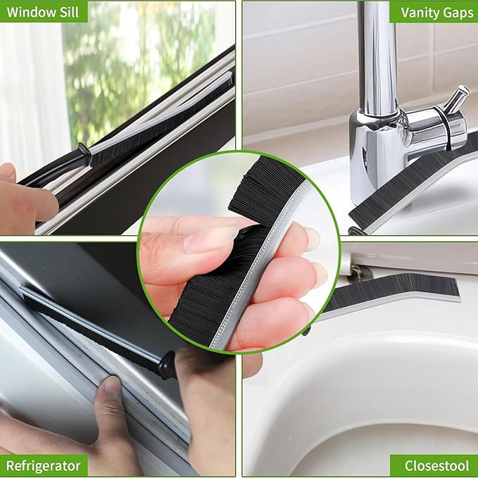 12Pcs Crevice Cleaning Brush Set, Hard Bristle Cleaning Supplies - Image 6