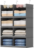Lifewit Dual-Row Shelf Hanging Closet Organizer and Storage, Clothes Shelves by Lifewit