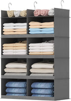Lifewit Dual-Row Shelf Hanging Closet Organizer and Storage, Clothes Shelves by Lifewit