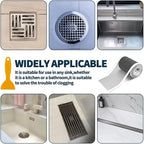 4.7 Inch x 33 FT Disposable Shower Drain Screen Self-Adhesive Stickers - Image 4