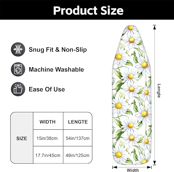 Ironing Board Cover, Standard Size Iron Board Covers - Image 3