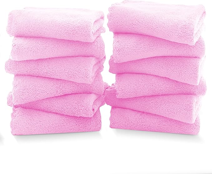 TENSTARS 12 Pack Premium Washcloths Set by TENSTARS