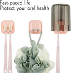 2 PCS Self-Adhesive Toothbrush Holders Wall Mounted, Water Proof Toothbrush Hook - Image 4