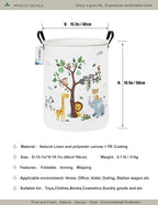 Round waterproof laundry basket, foldable storage basket, laundry Hampers - Image 2