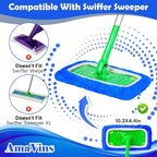 5 Pack Reusable Microfiber Mop Pads Compatible - Image 2