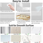 5 Pack Shower Caddy Organizer Rack Shelf - Image 7