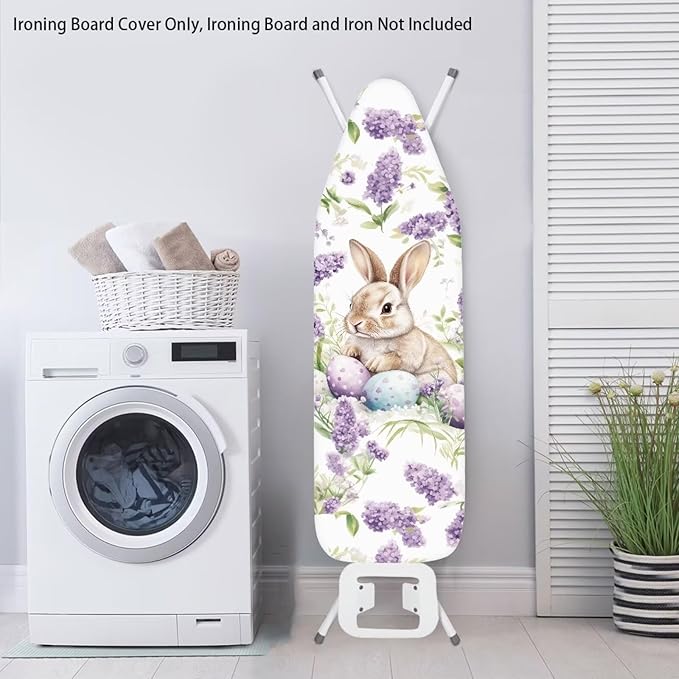 Easter Egg Bunny Lavender Iron Board Cover - Image 3