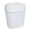 Bath Bliss Sailor Knot Swing Top Waste Bin | Dimensions: 11.22" x 8.27" x 12.6" by BathBliss