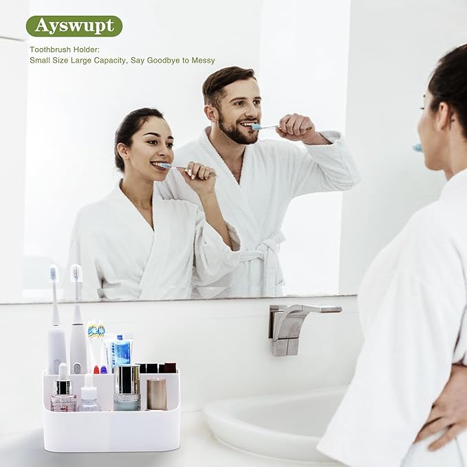 Electric Toothbrush Holders for Bathrooms, Kids Toothpaste Holder - Image 4
