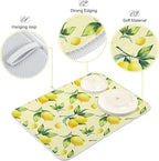 Super Absorbent Dish Drying Mat, Microfiber Fast-Drying Dish Mat, Kitchen Dish - Image 4