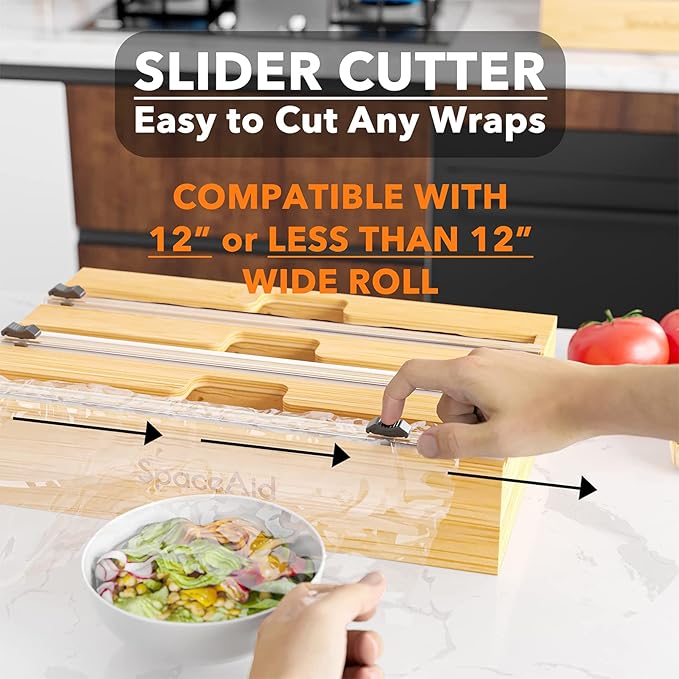SpaceAid WrapNeat 3 in 1 Wrap Organizer - Image 5