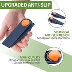 Door Stoppers for Bottom of Door, Rubber Door Stopper Wedges, Door Holders for - Image 5