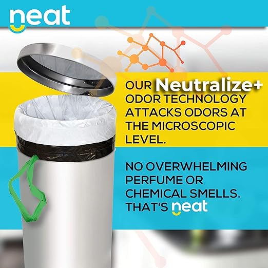 Neat Tall Kitchen 30 Gallon Drawstring Trash Bags - Image 5