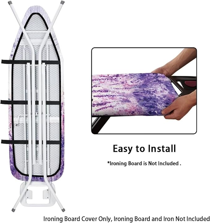 Lavendor Bird Ironing Board Cover - Image 4