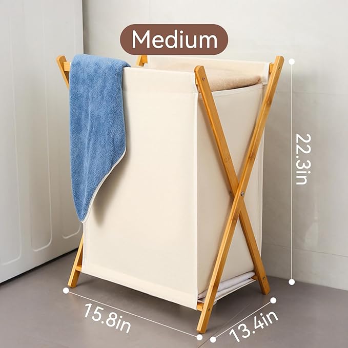 DUMDUM Simple, Eco-Friendly Foldable Laundry Hamper - Image 2