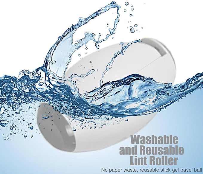 Reusable Lint Roller Ball, Mini Travel Size Lint Roller - Image 7