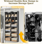 Ofiray-home 6 Tier Hanging Closet Organizer, 16 Compartments Sweater Organizer - Image 6