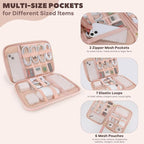 Electronics Organizer Travel Case, Charger Bag Cord Organizer Travel, Compact - Image 2